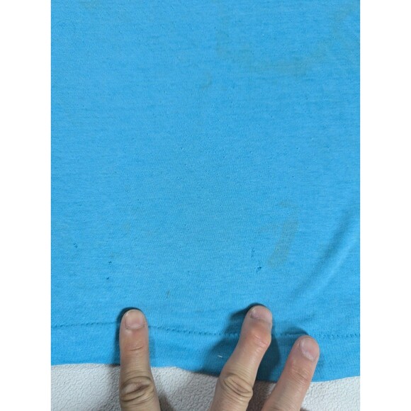 Vtg Gilley's Pasadena Texas Club Sleeveless Shirt 80s Double-Sided Single Stitch - Picture 7 of 12